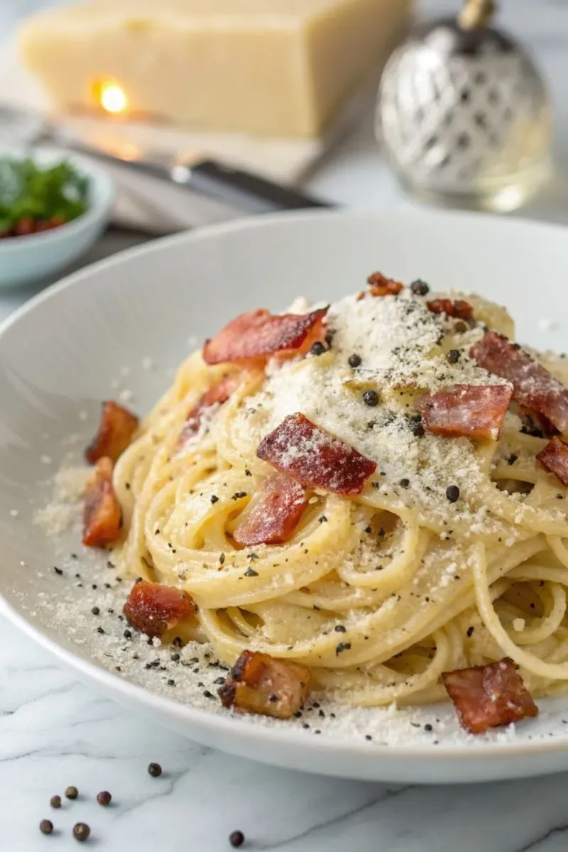 Superromige Pasta Carbonara in 20 Minuten Het Perfecte Recept voor iedereen www.kookenbakrecepten.nl