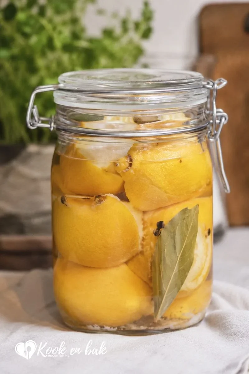 Recept voor ingelegde Citroenen www.kookenbakrecepten.nl