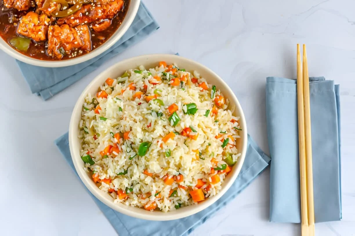 chinese rijst met paksoi