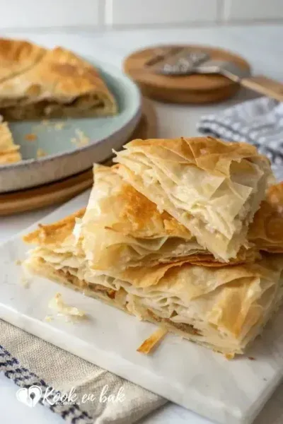zelf filodeeg maken voor baklava