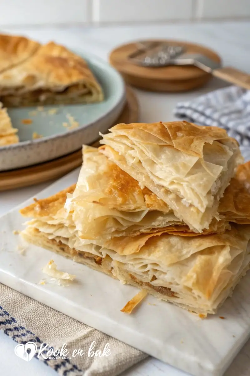 zelf filodeeg maken voor baklava