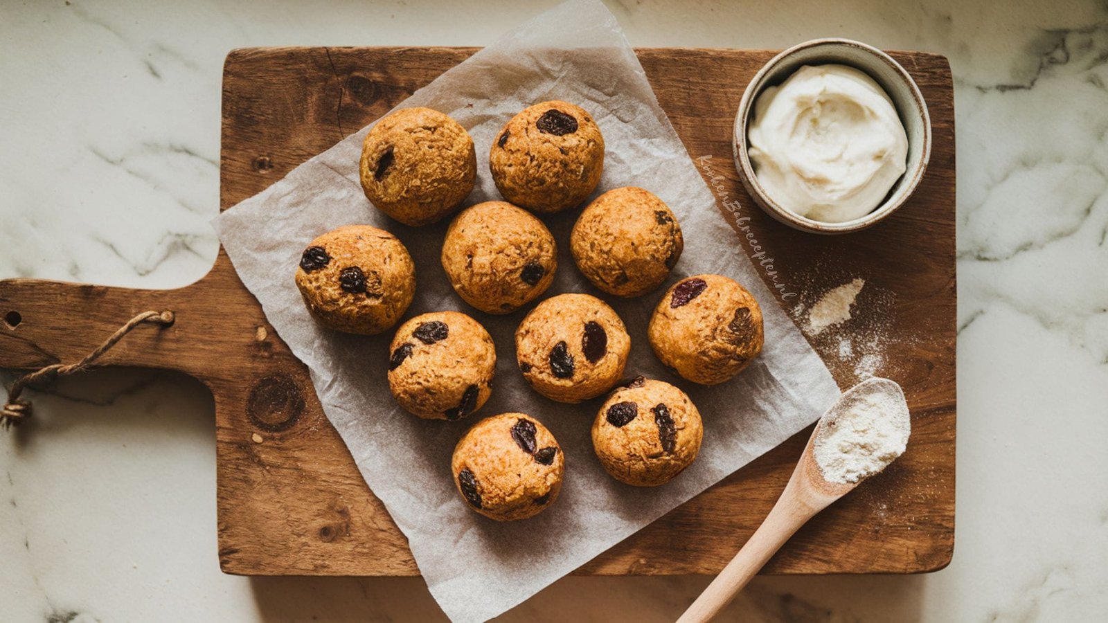 Gezonde kwarkbollen