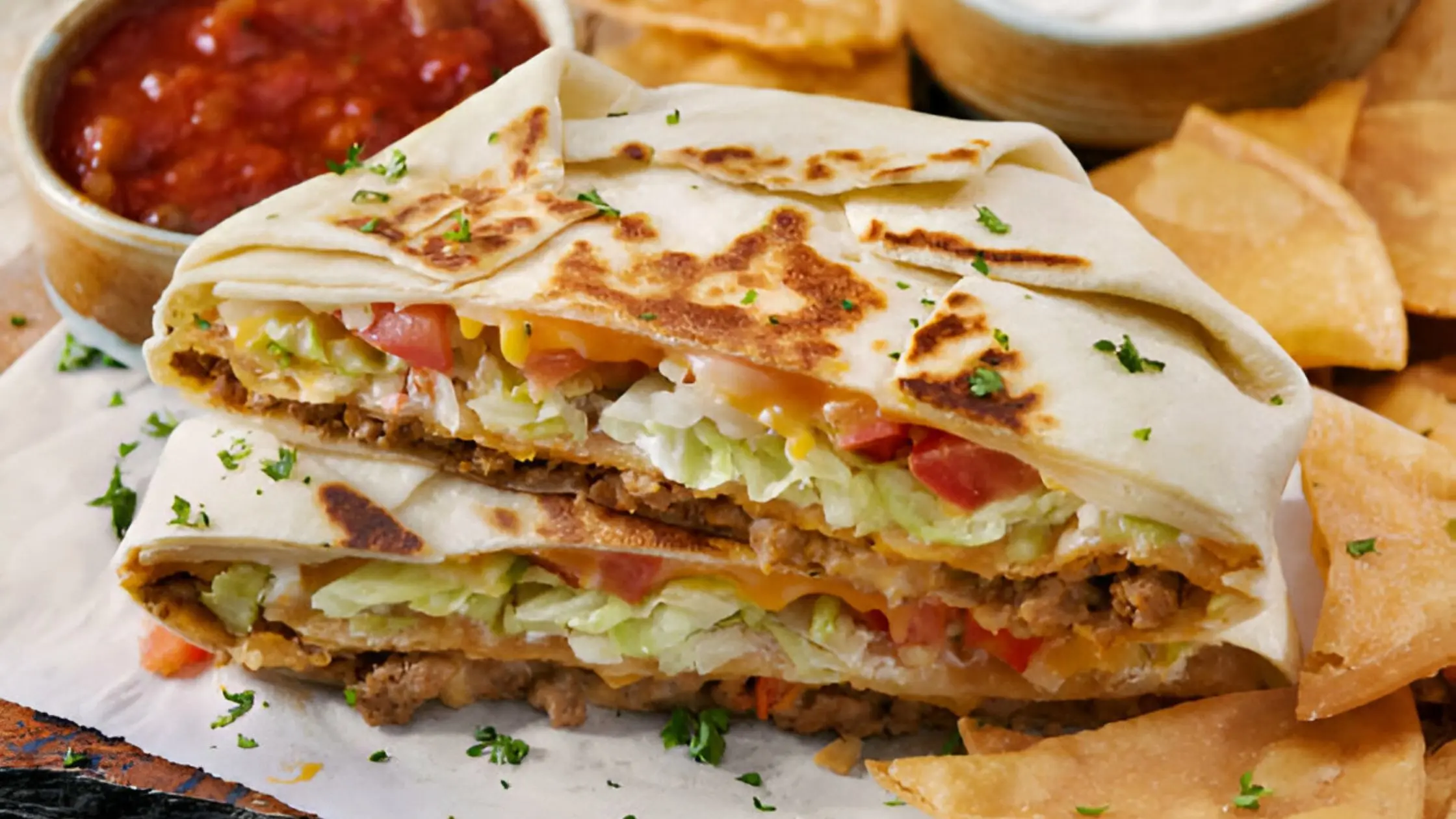 quesadillas