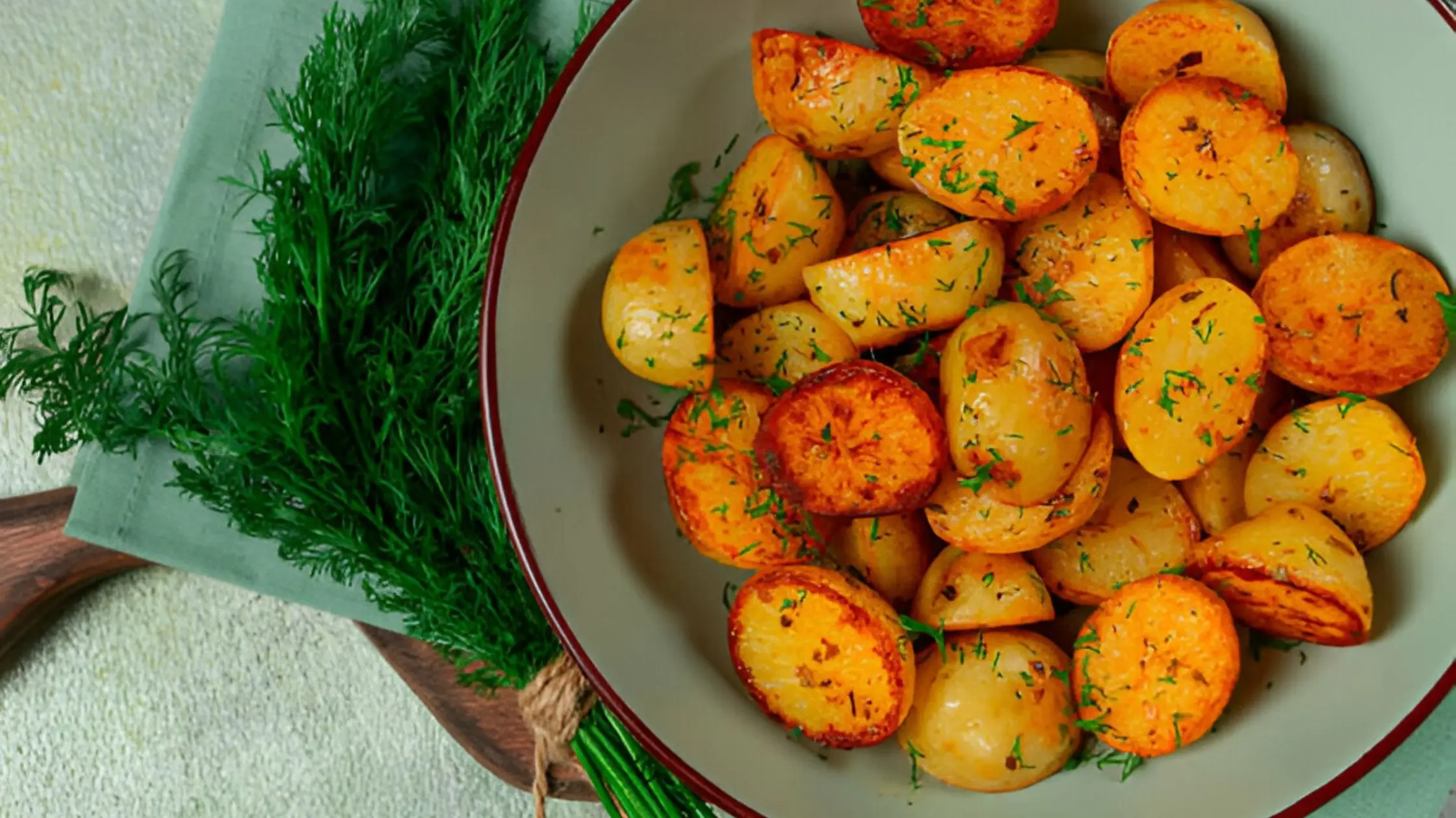 geroosterde aardappelen