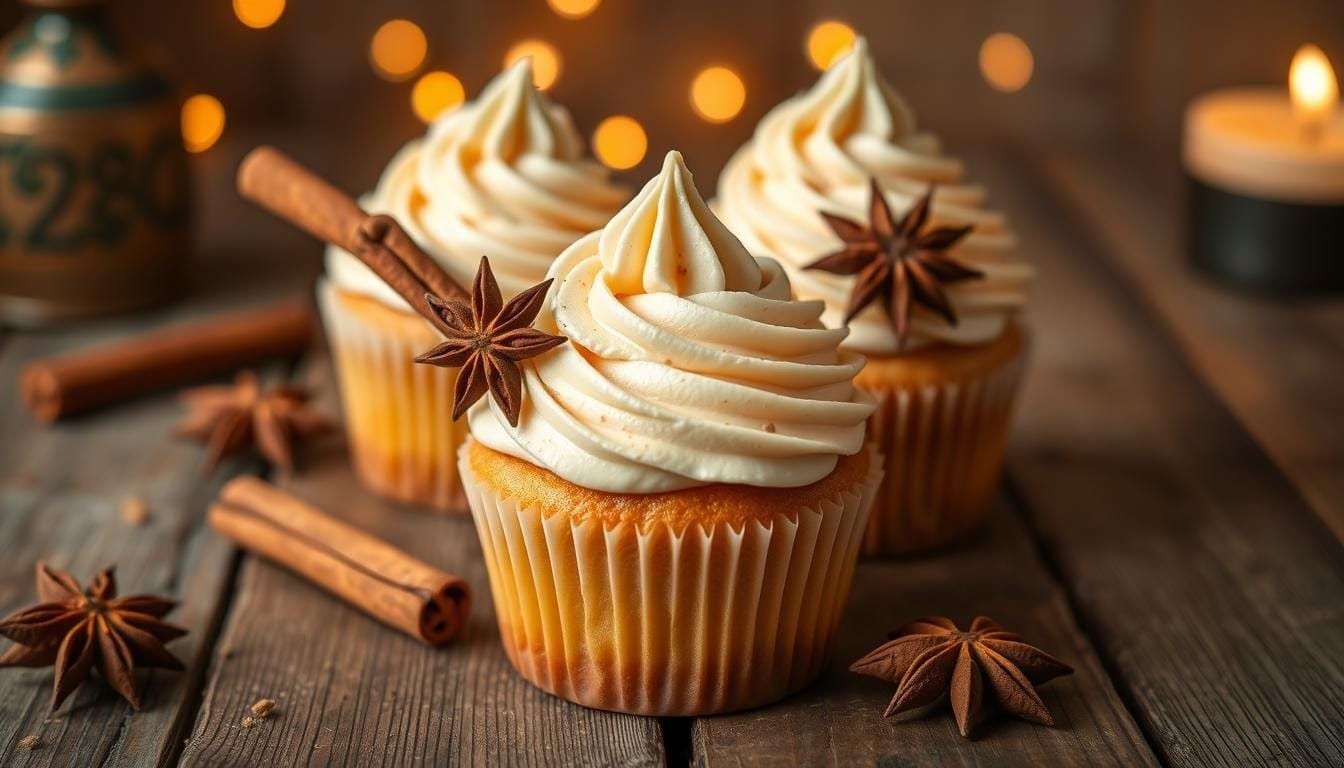 chai latte cupcakes