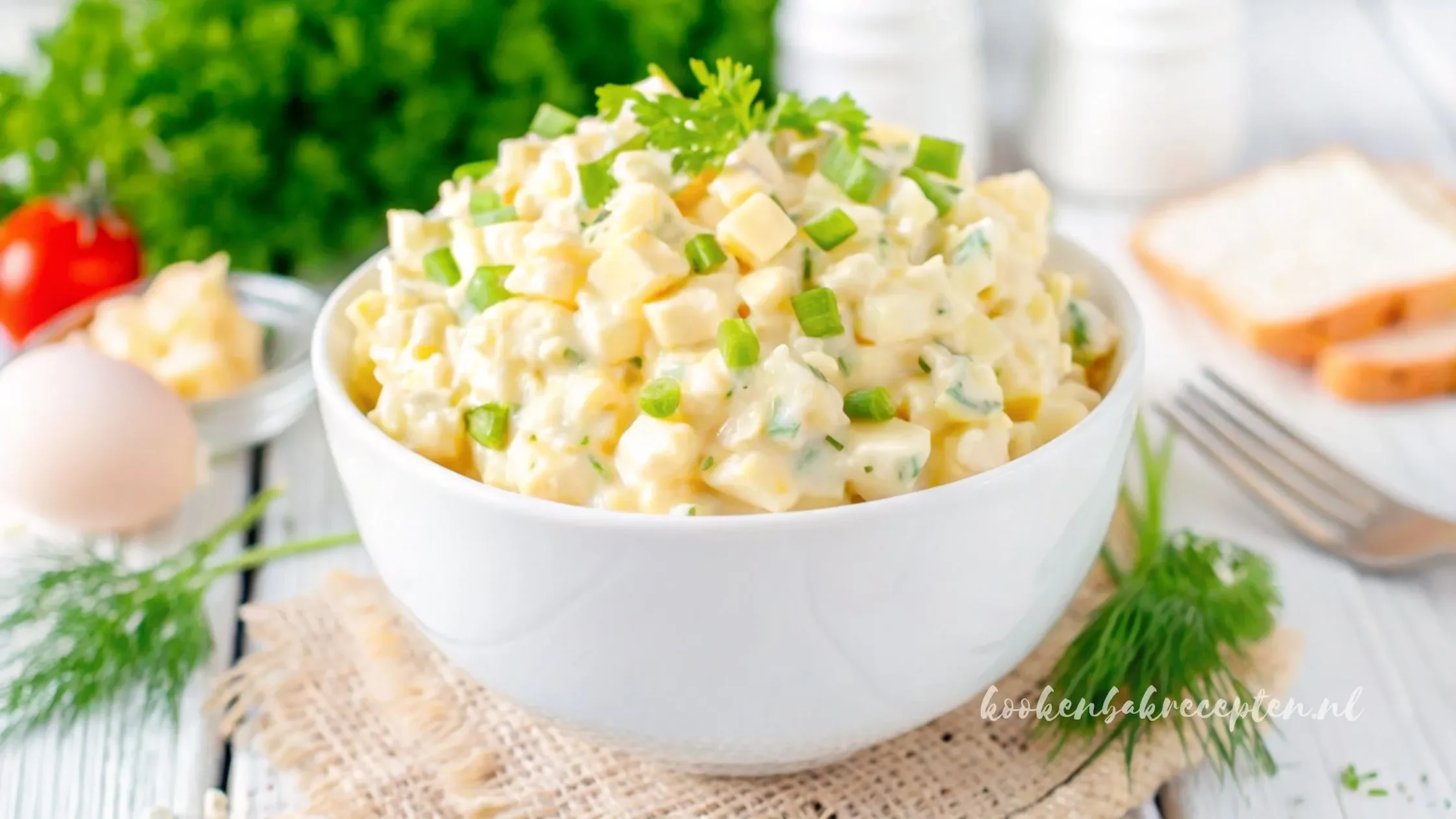 zelf eiersalade maken