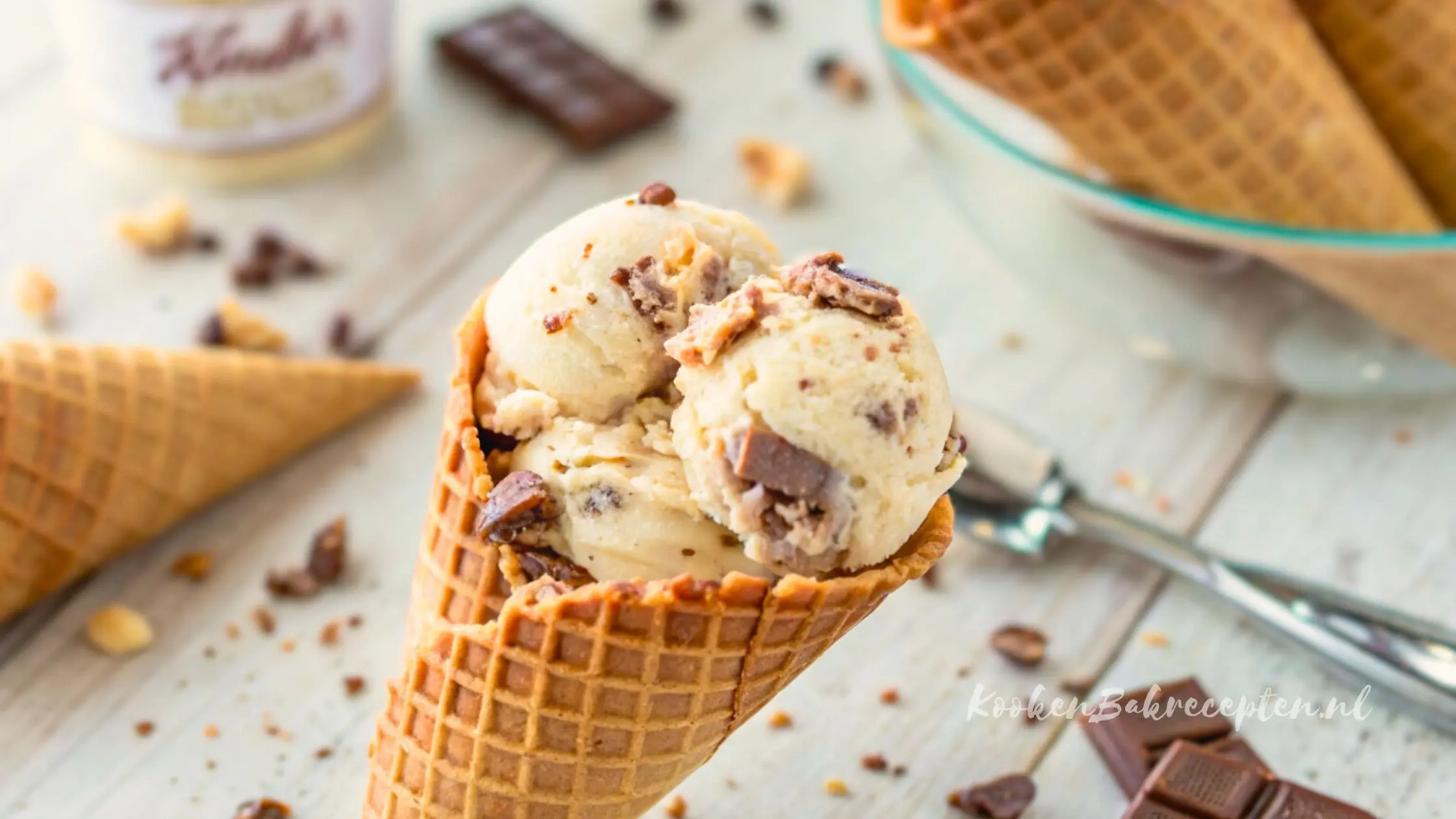 Zelf kinderbueno ijs maken
