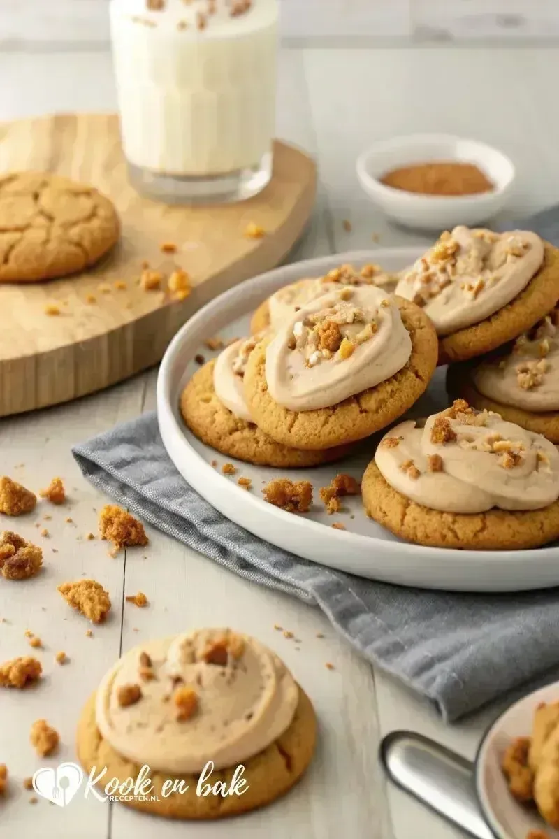 crumbl cookies met speculoos - kookenbakrecepten.nl