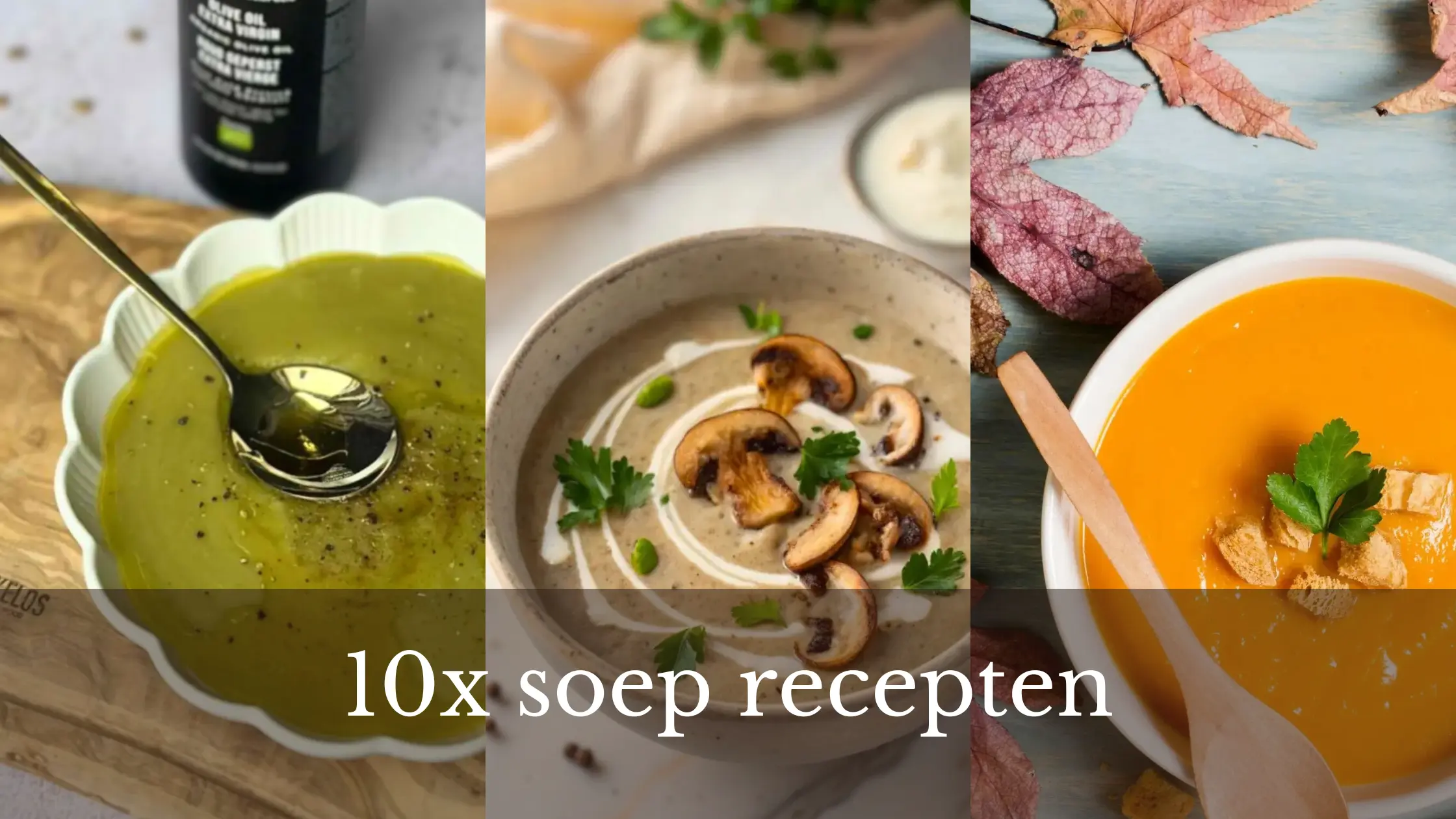 10x Heerlijke Soep recepten herfstrecepten kookenbakrecepten.nl