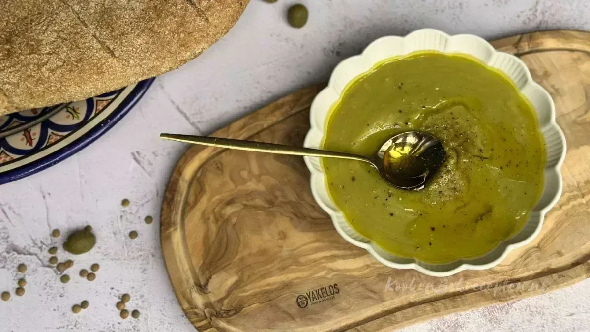 Marokkaanse erwtensoep Bissara