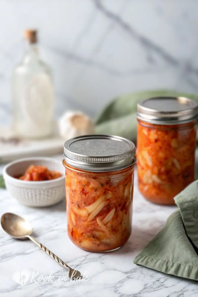 kimchi maken recept kookenbakrecepten.nl