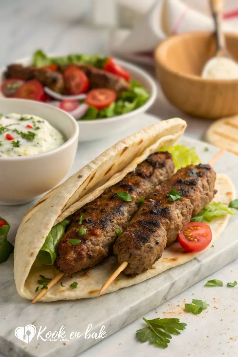 kofta kebabs kookenbakrecepten.nl