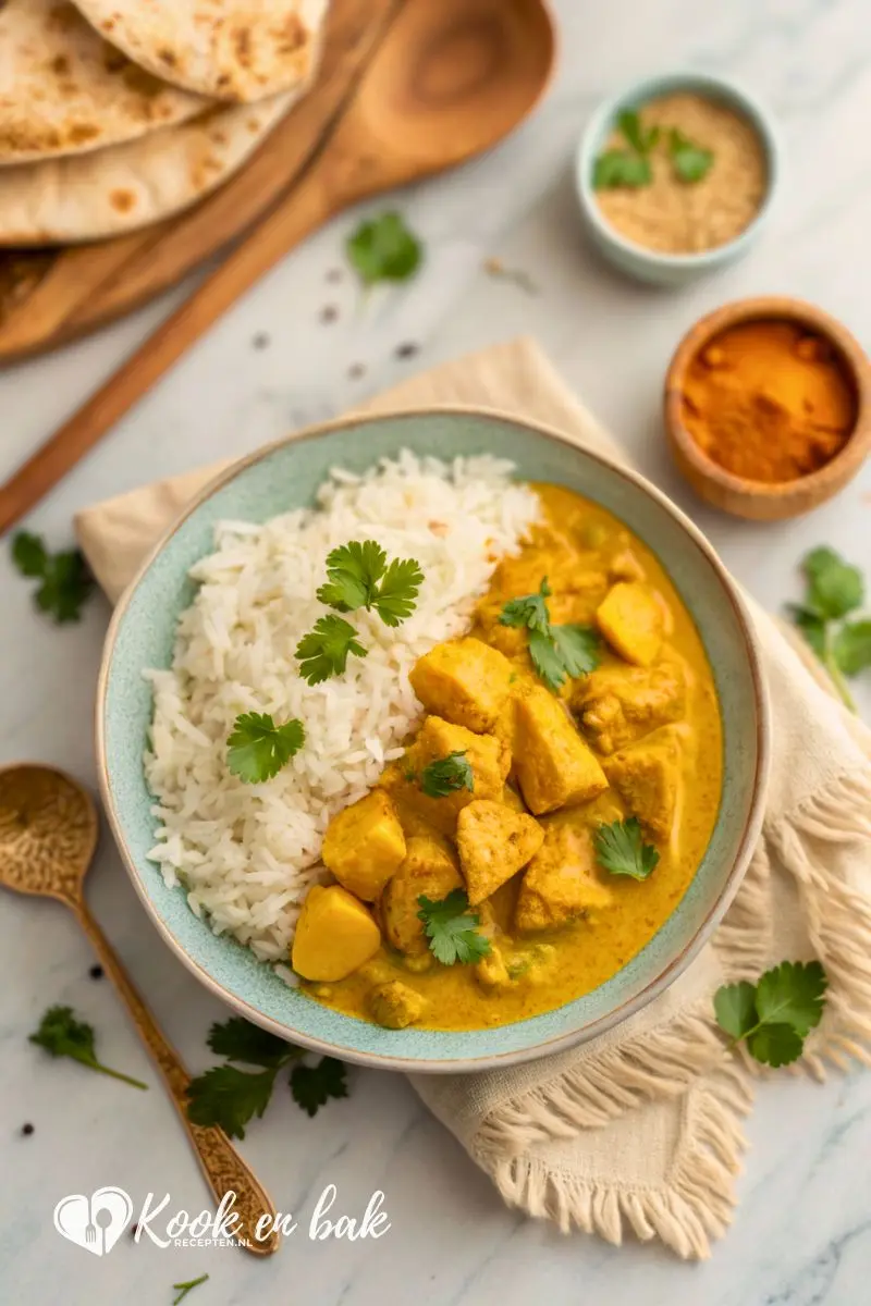mango chicken curry kookenbakrecepten.nl