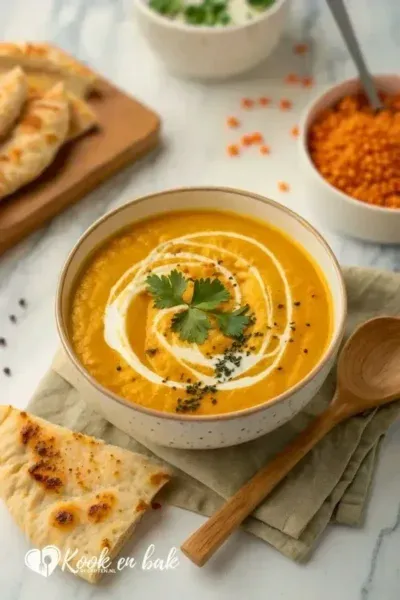 pompoen-linzensoep kookenbakrecepten.nl herfst