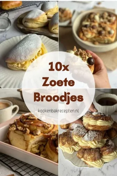 10x Zoete Broodjes kookenbakrecepten.nl .