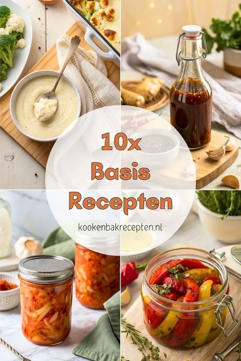 10x basisrecepten die iedereen moet kennen kookenbakrecepten.nl