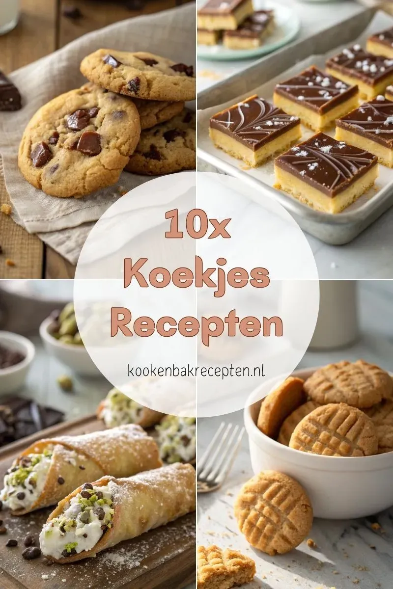 10x koekjes recepten kookenbakrecepten.nl