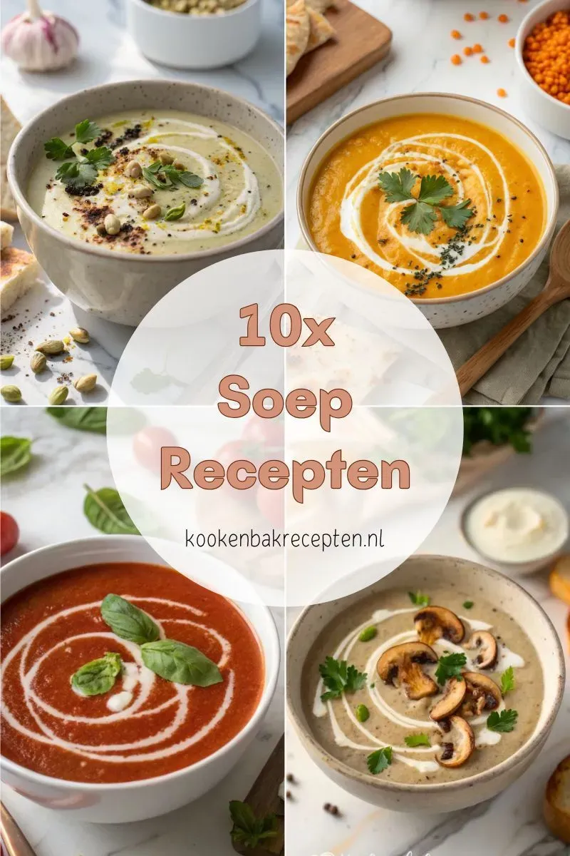 10x soep recepten kookenbakrecepten.nl