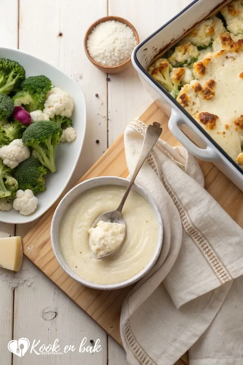 Béchamelsaus die altijd lukt basisrecept kookenbakrecepten.nl