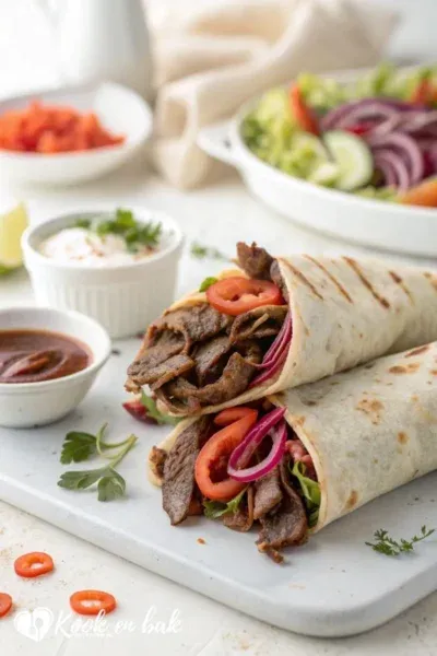 Viral kebab uit de oven (TikTok trend!) kookenbakrecepten.nl