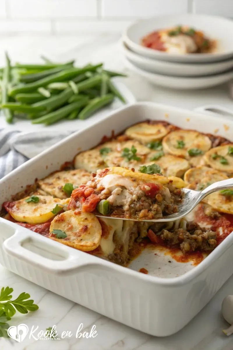 ovenschotel recept www.kookenbakrecepten.nl