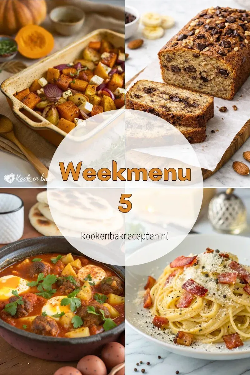 httpskookenbakrecepten.nlmakkelijke-recepten-weekmenu-5 www.kookenbakrecepten.nl