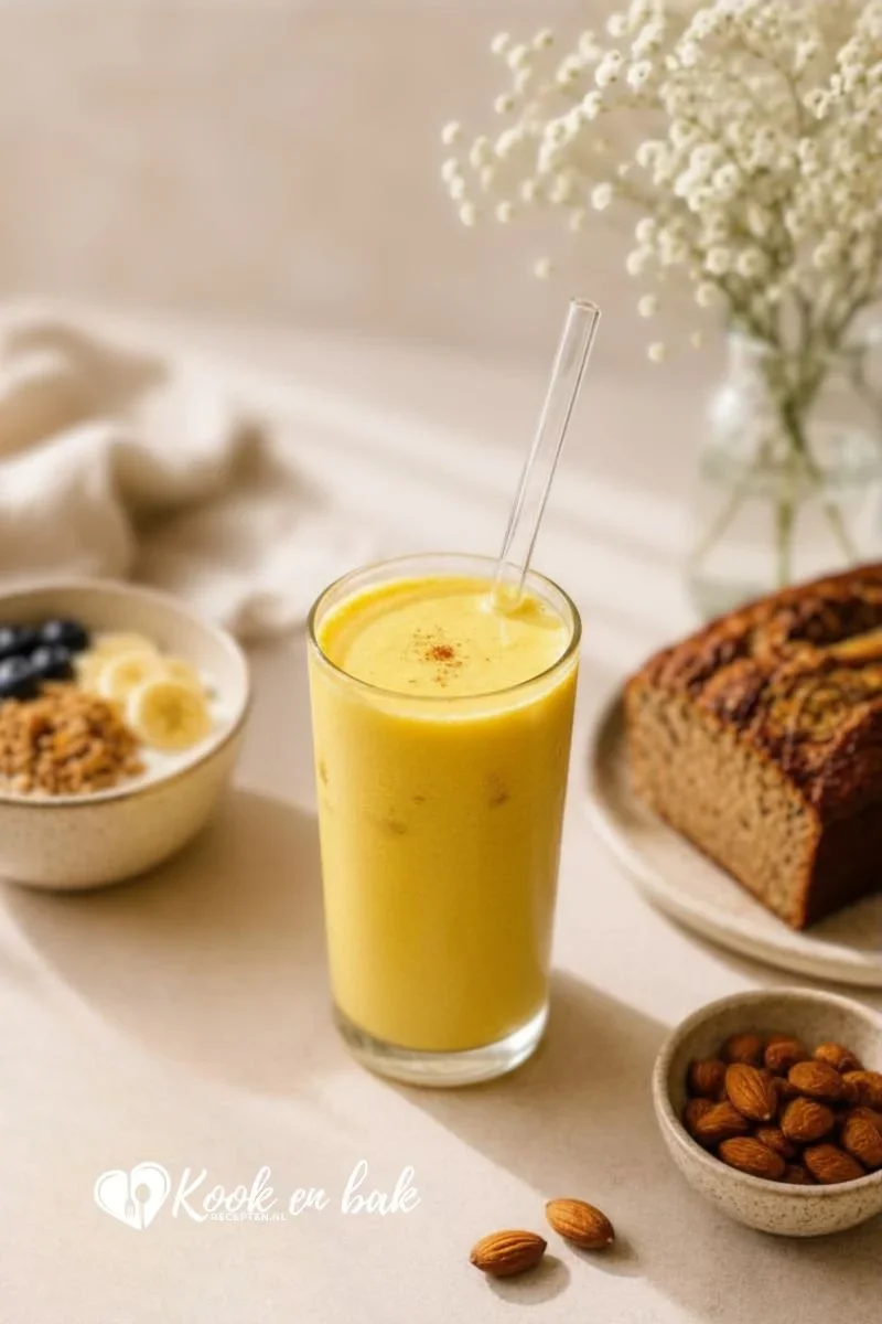 Iced Golden Milk www.kookenbakrecepten.nl