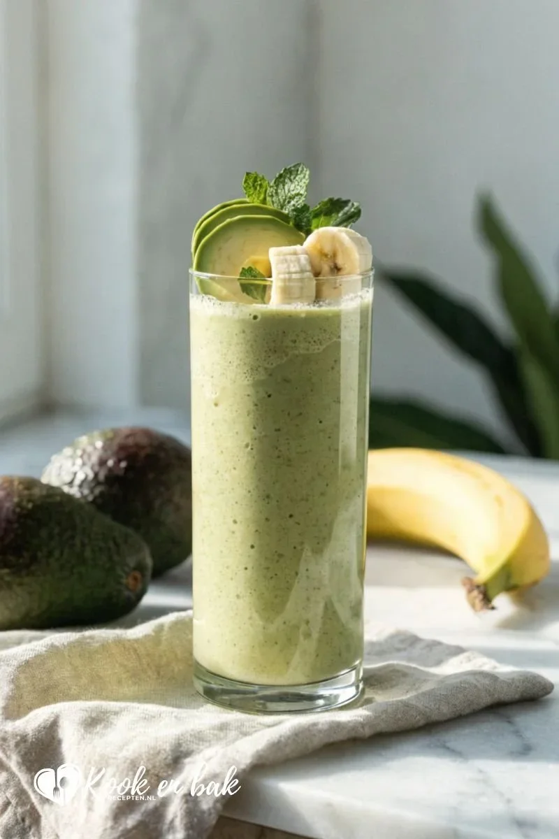 Avocado smoothie maken www.kookenbakrecepten.nl