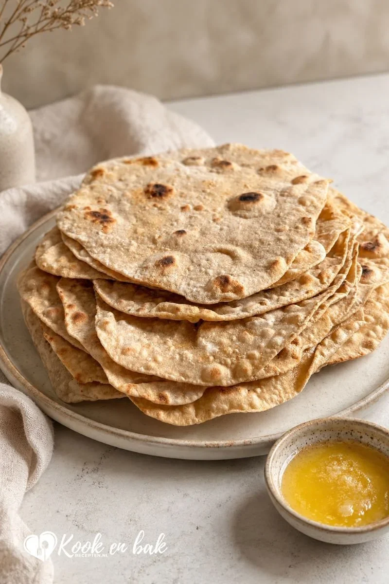 indiase roti maken www.kookenbakrecepten.nl