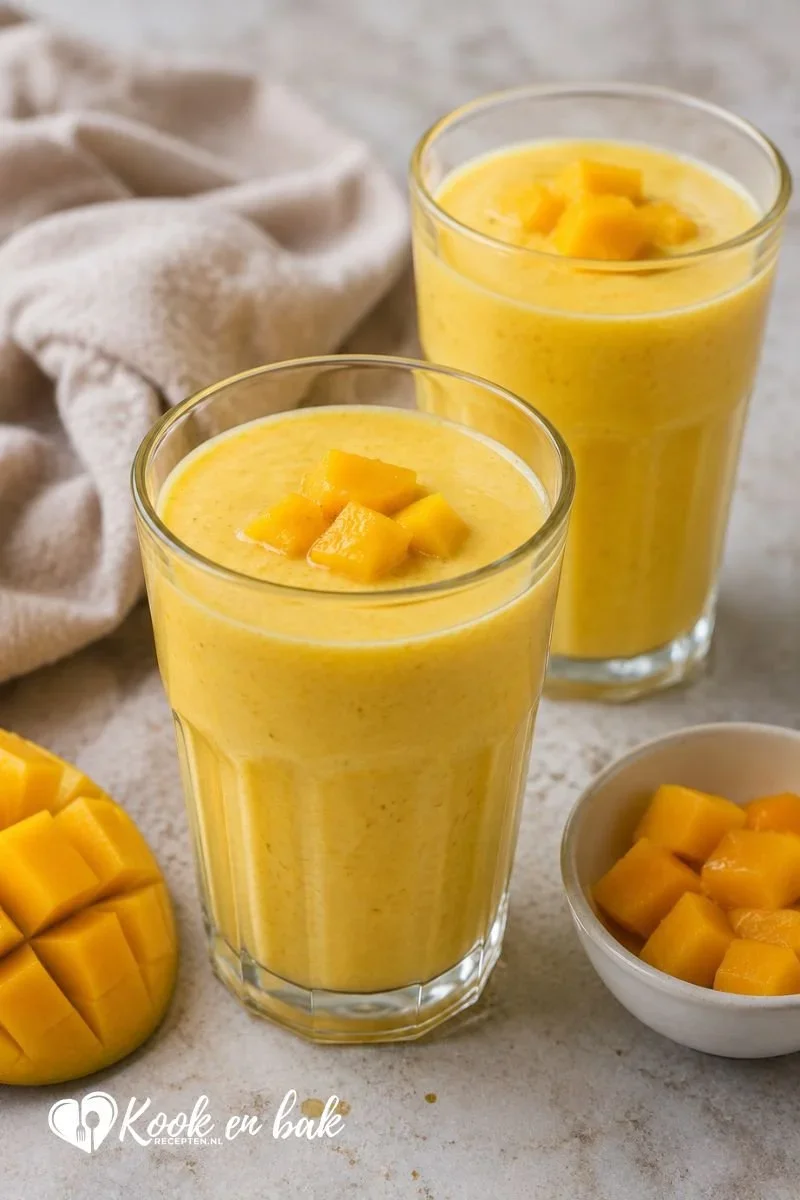 mango lassi recept www.kookenbakrecepten.nl