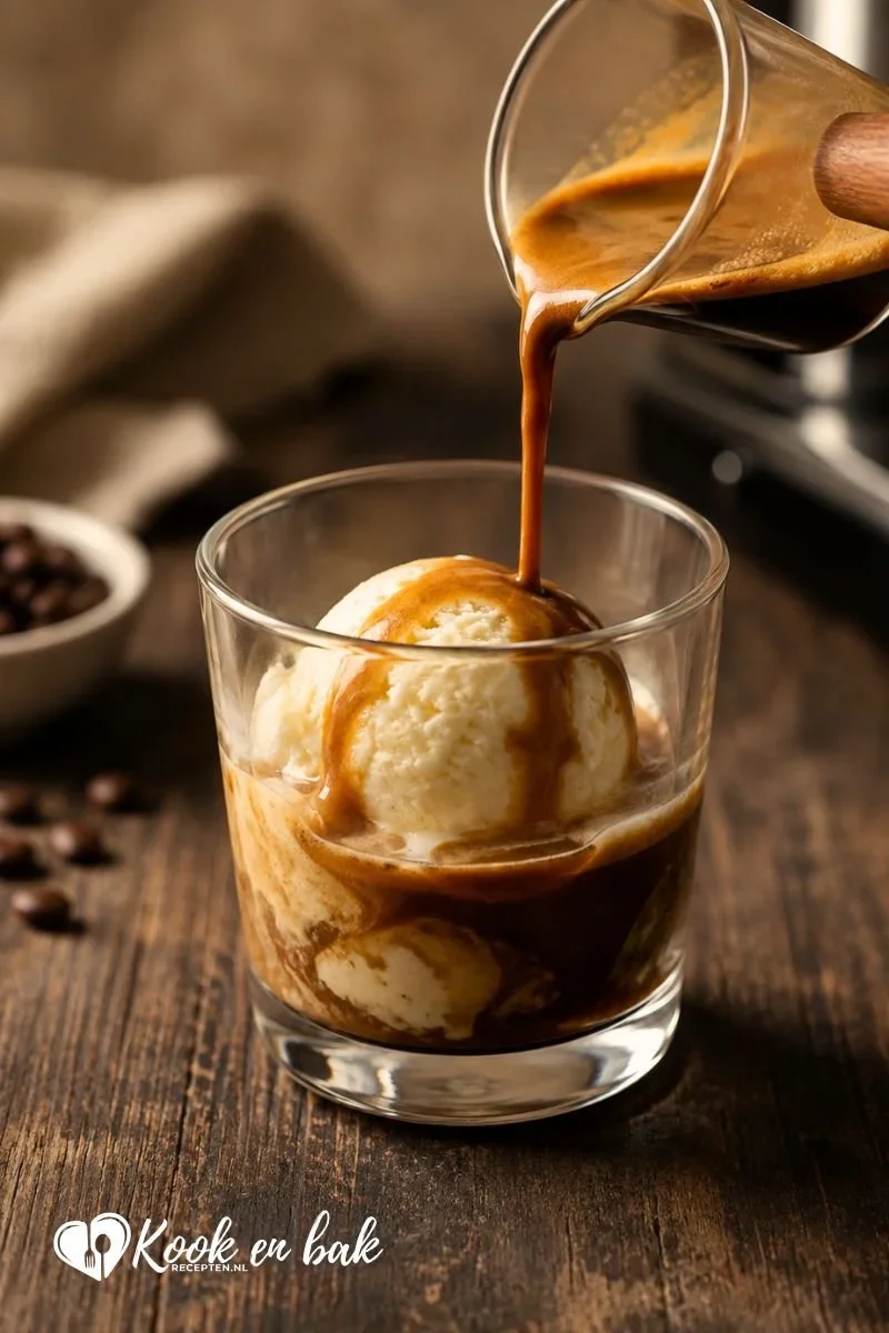 Affogato recept www.kookenbakrecepten.nl
