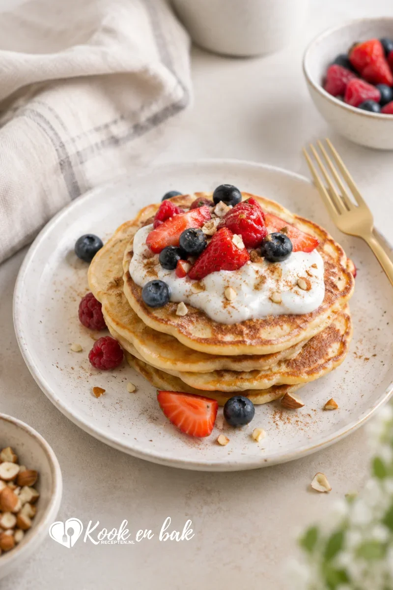 koolhydraatarme pannenkoeken www.kookenbakrecepten.nl