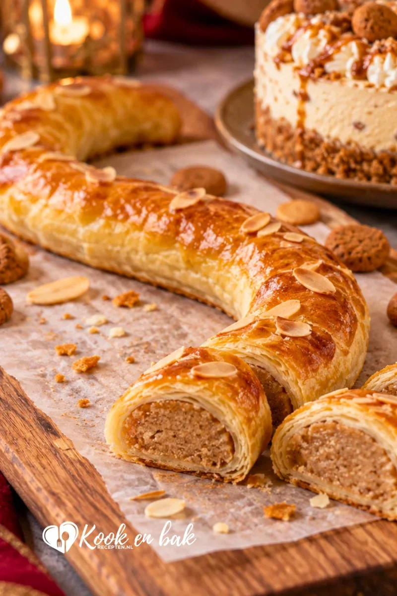 Banketstaaf maken met amandelspijs